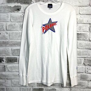 Polaris Vintage Thermal Long Sleeve Graphic Tee Shirt NWOT
